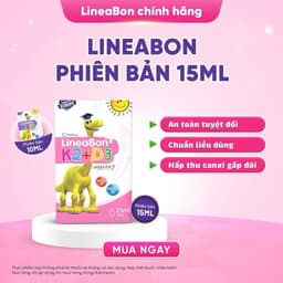 Vitamin D3 K2 Lineabon 15ml tiết kiệm hơn (Hộp hồng) - Hỗ trợ hấp thụ canxi cho bé, tăng chiều cao - Nhathuocthuha 5