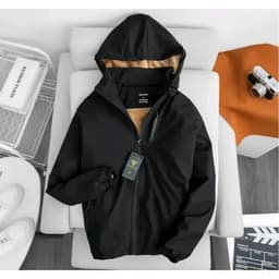 Áo khoác gió nam nữ 2 lớp lót lông cừu cao cấp siêu ấm, áo gió nam nữ phủ nano chống gió cản bụi chống thấm nước 5