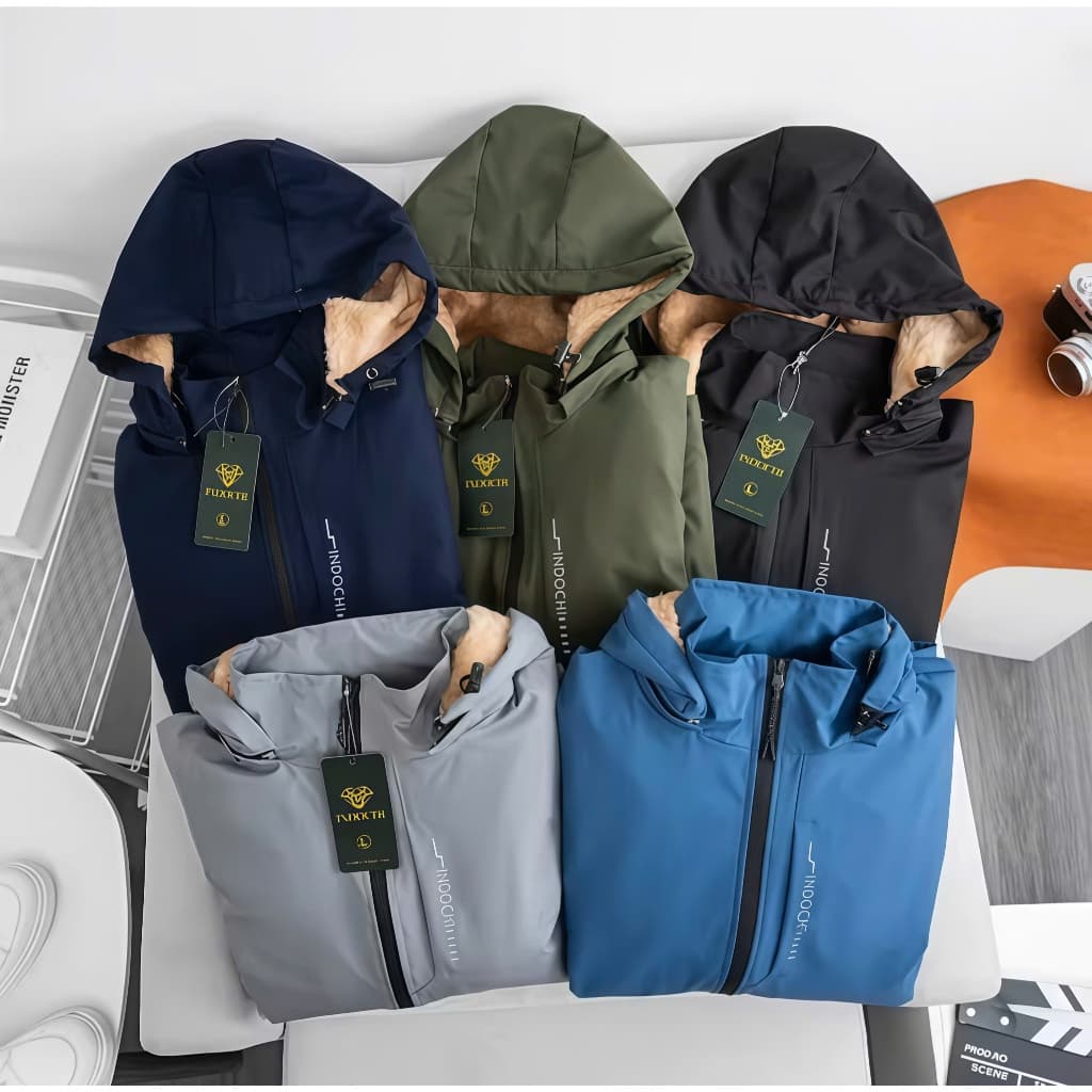 Áo khoác gió nam nữ 2 lớp lót lông cừu cao cấp siêu ấm, áo gió nam nữ phủ nano chống gió cản bụi chống thấm nước