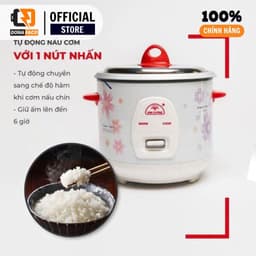 Nồi cơm điện Kim cương 1.2L nấu cho 2 đến 3 người ăn chính hãng bảo hành 12 tháng, 5