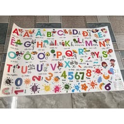 Decal Dán Tường mẫu Bảng chữ cái tiếng Việt sẵn keo, decor phòng cho bé 1