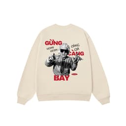 Áo Vớ Vẩn Vui Tươi REDLABEL Áo Sweater GỪNG CÀNG GIÀ Áo Sweatshirt Nỉ Oversize Nam Nữ SWT23 4