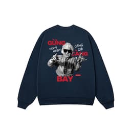 Áo Vớ Vẩn Vui Tươi REDLABEL Áo Sweater GỪNG CÀNG GIÀ Áo Sweatshirt Nỉ Oversize Nam Nữ SWT23 5