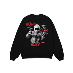 Áo Vớ Vẩn Vui Tươi REDLABEL Áo Sweater GỪNG CÀNG GIÀ Áo Sweatshirt Nỉ Oversize Nam Nữ SWT23 1