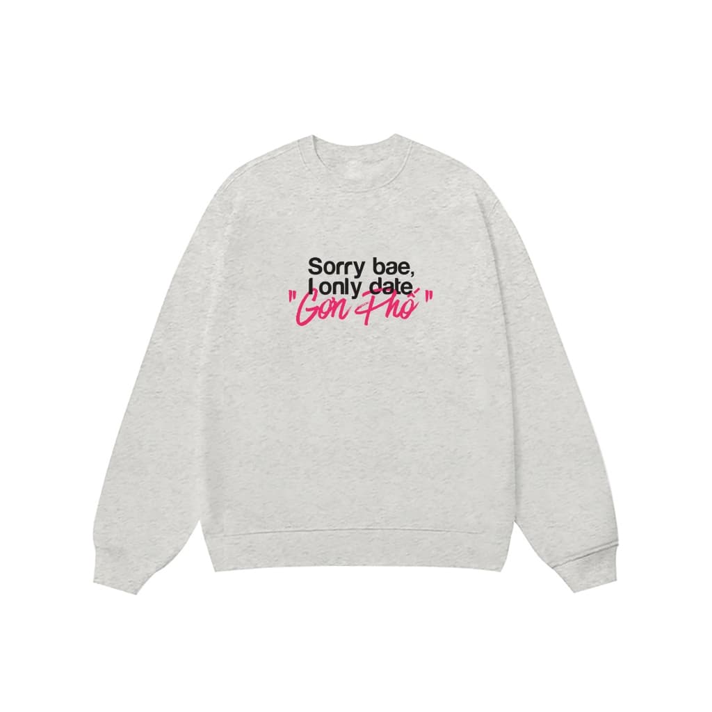 Áo Vớ Vẩn Vui Tươi REDLABEL Áo Sweater GƠN PHỐ Áo Sweatshirt Nỉ Oversize Nam Nữ SWT30
