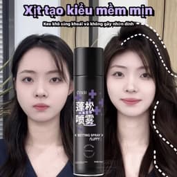 Xịt Tạo Phồng Tóc GINBI - Xịt Gôm Phồng Tóc GINBI, Giữ Nếp Tóc Chắc Chắn, Không Gây Bết Dính, Dễ Dàng Sử Dụng 200ml 3