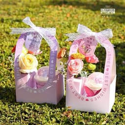 Combo 5 Túi BEST WISH Quai Xách Đựng Hoa Bánh, Hoa Nước Mang Đi 3