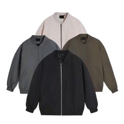 Áo khoác bomber dù tráng bạc hai lớp trượt nước cản gió cản bụi 1