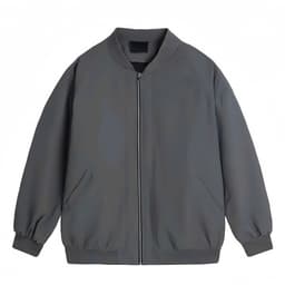 Áo khoác bomber dù tráng bạc hai lớp trượt nước cản gió cản bụi 3