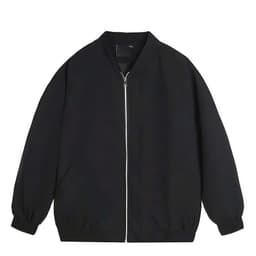 Áo khoác bomber dù tráng bạc hai lớp trượt nước cản gió cản bụi 2