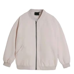 Áo khoác bomber dù tráng bạc hai lớp trượt nước cản gió cản bụi 4