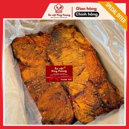 Khô Bò Miếng Tảng Mềm Đậm Đà Thơm Ngon - Hộp 500G 8
