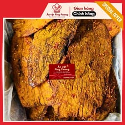 Khô Bò Miếng Tảng Mềm Đậm Đà Thơm Ngon - Hộp 500G 9