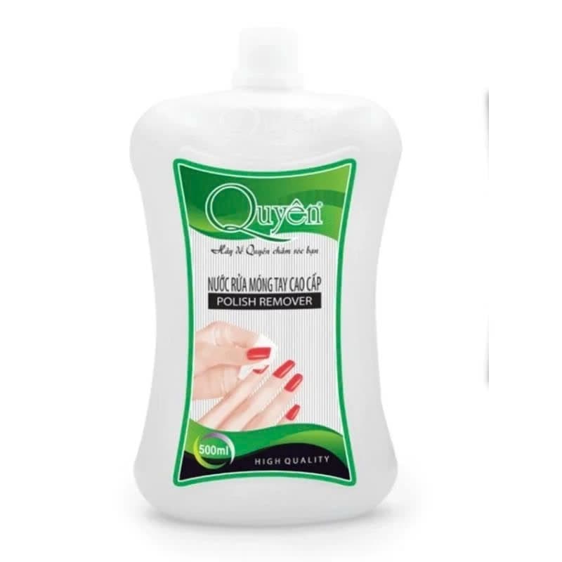 Nước rửa móng tay cao cấp Quyên axeton dùng ủ phá sơn gel , tẩy sơn thường