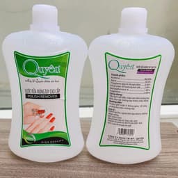 Nước rửa móng tay cao cấp Quyên axeton dùng ủ phá sơn gel , tẩy sơn thường 4