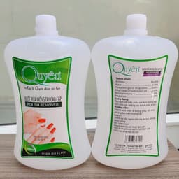 Nước rửa móng tay cao cấp Quyên axeton dùng ủ phá sơn gel , tẩy sơn thường 5