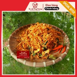 Khô Gà Lá Chanh Đặc Biệt Cao Cấp, Khô Gà Không Bột, Khô Gà Xé Ăn Liền, Sợi Mềm Đậm Vị Biếu Tết 6