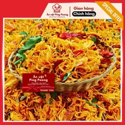 Khô Gà Lá Chanh Đặc Biệt Cao Cấp, Khô Gà Không Bột, Khô Gà Xé Ăn Liền, Sợi Mềm Đậm Vị Biếu Tết 4