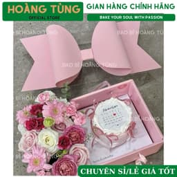 Hộp nơ lớn đựng quà cao cấp, quà sinh nhật, hộp quà giáng sinh, hộp cắm hoa, hộp đựng hoa quả 1