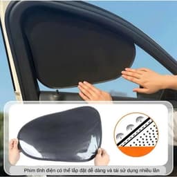 Tấm che nắng cửa kính ô tô gấp gọn chắn nắng chống nóng hiệu quả phù hợp các dòng xe 1