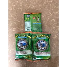 Combo 6 Gói Cám Tổng Hợp Bao Xanh Lão Đại 500Gr Sử Dụng Dưỡng,Chăm Chim Quanh Năm Tặng xúc cám nhựa 3