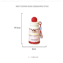Bình giữ nhiệt nhỏ gọn dung tích 500ml , Ly giữ nhiệt dễ thương bằng inox 316 không gỉ -Bình nước giữ nhiệt VINBEO 5