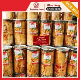 Khô Mực Nguyên Con Cán Mỏng, Mực Tẩm Gia Vị Ăn Liền Thơm Ngon, Hàng Loại 1 Không Bột (200g / 500g) 5