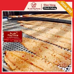 Khô Mực Nguyên Con Cán Mỏng, Mực Tẩm Gia Vị Ăn Liền Thơm Ngon, Hàng Loại 1 Không Bột (200g / 500g) 6