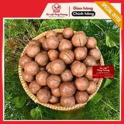 Hạt Macca Đắk Lắk Nứt Vỏ Size Đại - Ăn Liền, Béo Bùi, Không Chất Bảo Quản, Hạt Macca Biếu Tết 3
