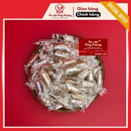 Mứt Mãng Cầu Hiệu Loan, Mứt Mãng Cầu Có Hạt - Vị Ngọt Dịu, Dẻo Mềm, Chế Biến Thủ Công, Mứt Biếu Tết 8