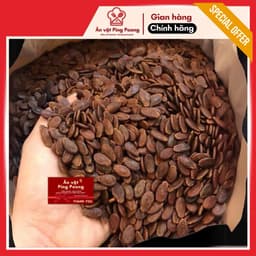 Hạt Dưa Rang Củi Lon 500G Rang Mộc Không Màu Hiệu Gia Long, Hạt Béo Bùi Ăn Vặt Tết 5