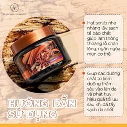 Tẩy Tế Bào Chết Body Scrub Coffee Cinnamon Clover Quế Hồi 500g 9