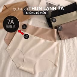 COMBO 10 Quần Lót Nữ Su Lạnh 7A Không Viền Không Đường May Đáy Cotton 2 Lớp Kháng Khuẩn Lê Ngọc 479 7