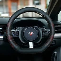 Bọc vô lăng da Nappa cao cấp mềm mịn thoáng khí chống trơn trượt 3