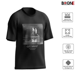 Áo thun Unisex Nam Nữ in hình GETAWAY, chất cotton 100% - BOONE - BNE00121 2