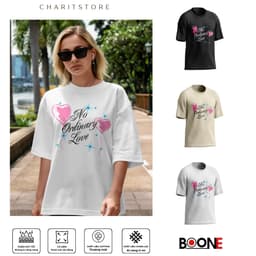 Áo thun Unisex Nam Nữ in hình NO ORDINARY LOVE, chất cotton 100% - BOONE - BNE00125 1