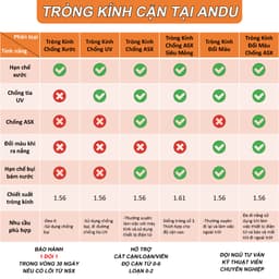 Gọng kính cận thời trang nam nữ ANDU dáng chữ nhật chất liệu nhựa TR90 siêu dẻo, siêu bền - 213 9