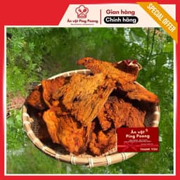 Khô Bò Giòn Tan Ăn Liền Miếng Tảng 500g - Thơm Ngon Hấp Dẫn, Tẩm Ướp Gia Vị Đậm Đà 5