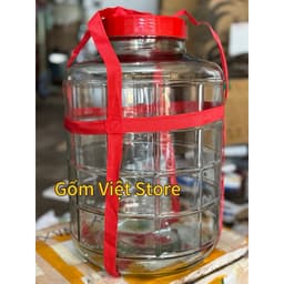 Bình thủy tinh ngâm rượu 35L (Dung tích thực 25 lít) – Ngâm sâm, đinh lăng, hoa quả, dược liệu 5