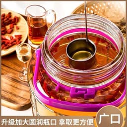 Bình thủy tinh ngâm rượu 35L (Dung tích thực 25 lít) – Ngâm sâm, đinh lăng, hoa quả, dược liệu 9