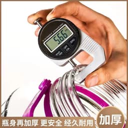 Bình thủy tinh ngâm rượu 35L (Dung tích thực 25 lít) – Ngâm sâm, đinh lăng, hoa quả, dược liệu 7