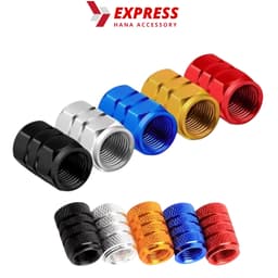 Nắp Van Lốp Bánh Xe Hợp Kim Nhôm Cho Xe Hơi Xe Máy Xe Đạp Nắp Vòi Van Lốp Xe Nắp Trang Trí 2