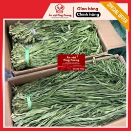 Rau Tiến Vua Sấy Khô Loại Giòn Sần Sật Dùng Để Chế Biến Món Ăn (250g / 500g / 1kg) Không Tẩm Màu 3