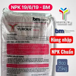Phân bón NPK Yuroka 19-6-19 - Hàng nhập khẩu Đức - Dưỡng trái, lớn trái, chắc hạt, bao 25kg 3