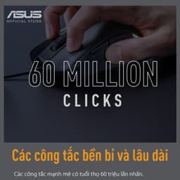 Chuột gaming Asus TUF GAMING M3 Gen II ĐEN 90MP0320-BMUA00 8000 DPI - IP56 BẢO HÀNH 2 NĂM 6