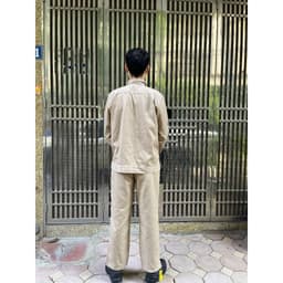 [LẺ QUẦN] Quần Bảo Hộ Lao Động UNTG Nâu Cafe Chất Vải Kaki Nam Định Mềm, Co Dãn, Thấm Hút Mồ Hôi 8