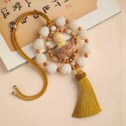 Khánh treo xe ô tô khánh liên hoa Phật Thích Ca giúp mang lại bình an may mắn tài lộc 6