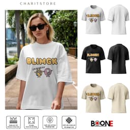 Áo thun Unisex Nam Nữ in hình BLIMGK, chất cotton 100% - BOONE - BNE00122 1