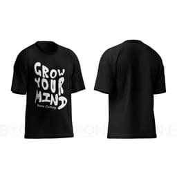 Áo thun Unisex Nam Nữ in chữ GROW YOUR MIND, chất cotton 100% - BOONE - BNE00012 2