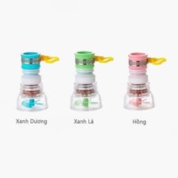 COMBO 6 Đầu Vòi Lọc Chống Bắn Nước Có Bộ Lọc Xoay 360 Độ - Đầu Lọc Nước 3 Tầng Kéo Dãn 12cm 8